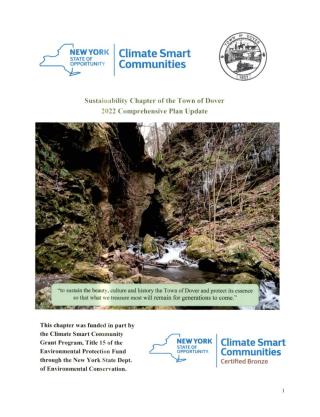 Town of Dover Draft Sustainability Chapter (Supplement) to the Comprehensive Plan Update is available for public review