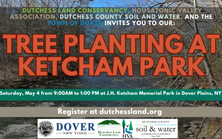 JHK Park Riparian Border Planting Event_Saturday, May 4th from 9 a.m.to 1 p.m. 